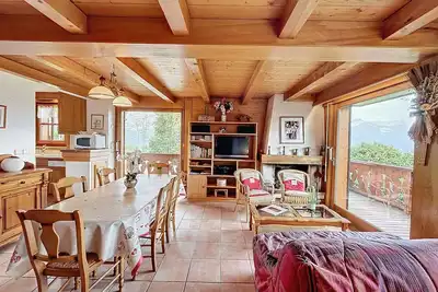 Image de Appartement 3p avec parking proche des pistes à Combloux