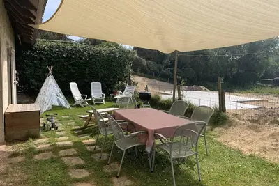 Image de Maison Enfants Bienvenue, à 100m Plage, Jardin, WiFi, Parking, Terrasse & Équipements Complets