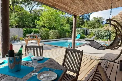 Image de Villa Avec Piscine, au Calme. A 5minutes de la Plage. Animaux Acceptés