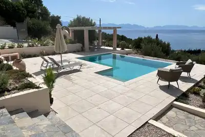 Image de Villa Vounaria mit Infinity-pool
