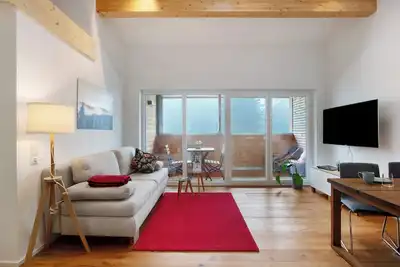 Image de Appartement \"Gustel\" avec vue sur les montagnes, balcon et Wi-Fi