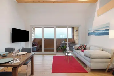Image de Appartement \"Hedi\" avec vue sur les montagnes, balcon et Wi-Fi