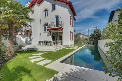 Image de Jolie villa Basque rénovée avec piscine