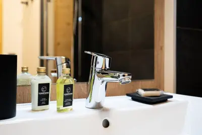 Image de Wifi, piscine, sauna, hammam, balcon, télévision, casier à ski, 64-83m², Combloux