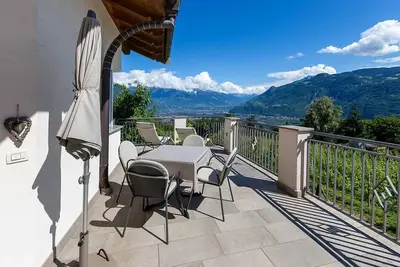 Image de Appartement 'Wald' avec vue sur les montagnes, piscine partagée et Wi-Fi