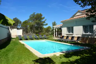 Image de A 10 Minutes de Sitges/Voiture Villa Sitges Serena Grande Qualité. 400 m2. A/C