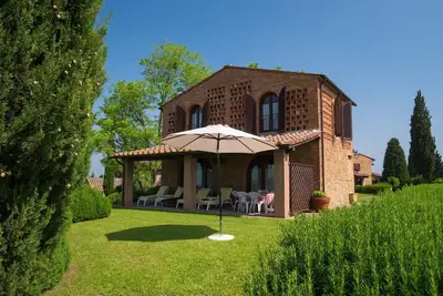 Image de Appartement en Toscane avec piscine et jardin