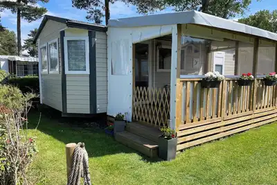 Image de Mobilhome 2 Chambres Climatisées Lave Vaisselle a 900 Mètres Bord de mer