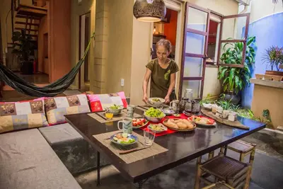 Image de 1 min walk to An Bang beach - 2 bdrs private house with tropical garden
