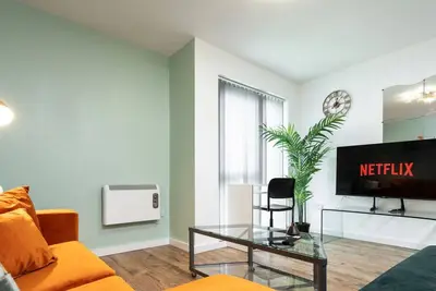 Image de Free Parking - Immaculate 1bd Flat - Salford Quays