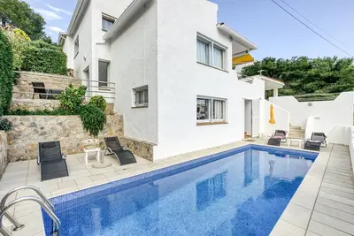 Image de Maison de vacances \"Punta Montgó\" avec vue sur la mer, piscine privée et Wi-Fi