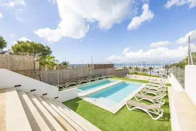 Image de Maison de vacances 'Son Veri D'abaix Derecha' avec vue sur la mer, Wi-Fi et climatisation