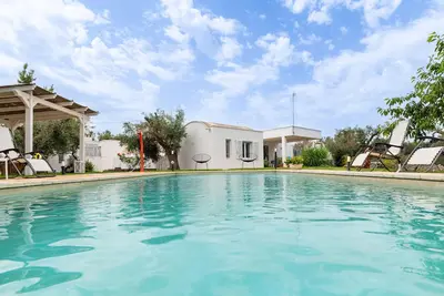 Image de Appartement 'Lamia' avec piscine partagée, Wi-Fi et climatisation