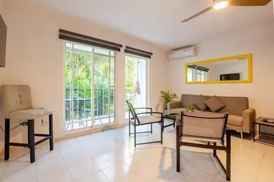 Image de Jardín Departamento Privado 2 Habitaciones Cancún