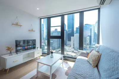 Image de This apartment is a 2 bedroom(s), 2 bathrooms, located in Docklands, Vic.