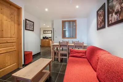 Image de Wifi, pied des pistes de ski, 4ème étage, vue montagne, télévision, casier à ski, 40m², Tignes