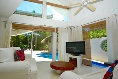 Image de Cozy tropical house at the riviera Maya. Come and enjoy a light private house