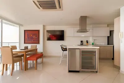 Image de ¡exclusivo Apartamento de Lujo Frente al mar en Cartagena, ubicado en El Laguito!