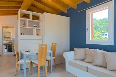 Loft with terrace in Capoliveri for 2 people, new and charming