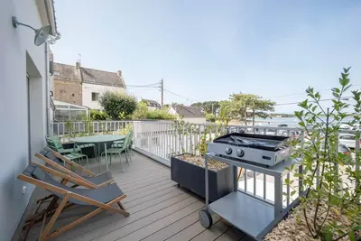 Image de À 50m de la plage - vue mer : Les maisons de Delphine Saint Cado