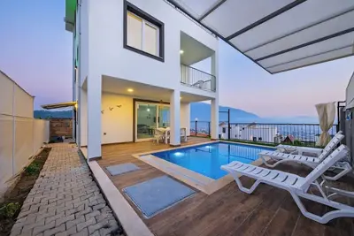 Image de Ferien Villa in Fethiye Mit Privat Pool und Meerbick