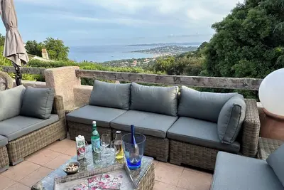Image de New Très belle villa150 m²  4 ch. Piscine Vue Golfe St Tropez Tarif de lancement
