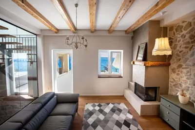 Image de Maison de vacances Dugi Rat pour 1 - 12 personnes avec 5 chambres à coucher - Maison jumelée