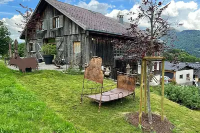 Image de Maison de vacances \"Evelyn's Hütte\" avec vue sur les montagnes, terrasse privée et Wi-Fi