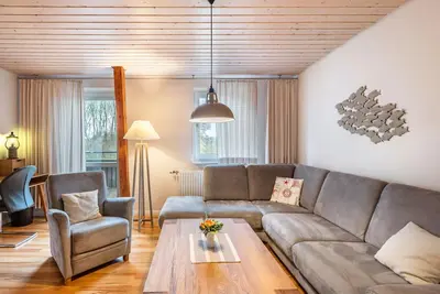 Image de Appartement 'Ferienhof Paulsen - Regenpfeifer' avec jardin partagé, balcon et Wi-Fi