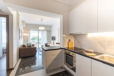 Image de Luxury Beachfront 2-Bedroom Stay in Voula