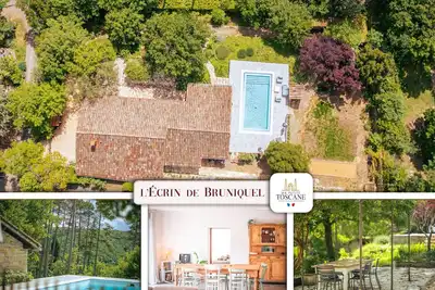 Image de L'écrin de Bruniquel - Piscine Chauffée - Nature