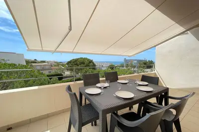 Image de Bel Appartement T4 à Sète avec Terrasse, Climatisation et Parking Privé