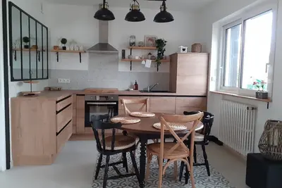 Image de L'Eugenie, Maison 2/6 Personnes Proche des Plages, Jardin privé, Parking privé