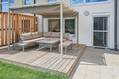 Image de Ferienwohnung mit Garten