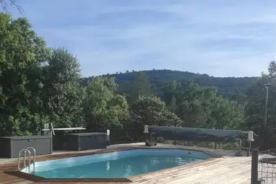 Image de Chalet avec piscine privée