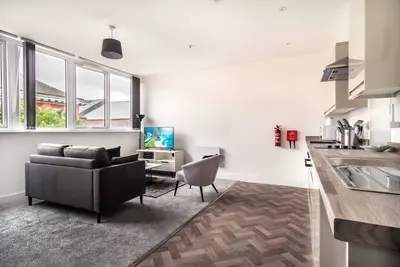 Image de Modern 1 Bed Apartment in Central Wrexham