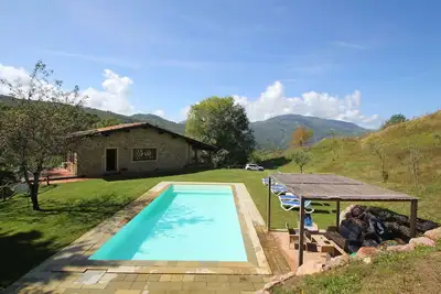 Image de Belle maison de vacances privée avec piscine privée, Wifi, Tv, terrasse et parking
