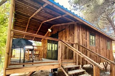 Image de Cabane 3 étoiles - Piscine  - eehdah