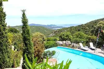 Image de Villa piscine privée Santa Giulia vue mer panoramique