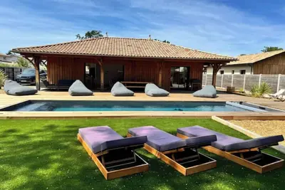 Image de Villa Lège Cap Ferret -piscine - 8/10 Personnes