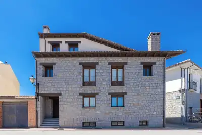 Image de Maison de vacances 'Casa Alval' avec vue sur les montagnes, Wi-Fi et climatisation