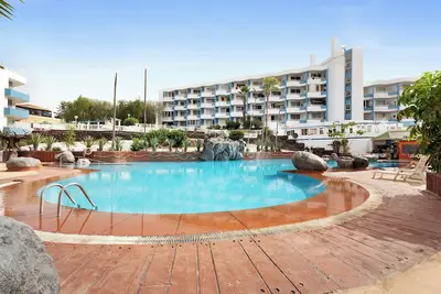 Image de Appartement de vacances 'Mi Sol Green Golf' avec piscine privée, terrasse privée et Wi-Fi
