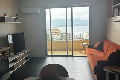 Image de Studio Climatisé Quartier Résidentiel des Sanguinaires Incroyable vue mer