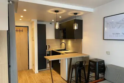 Image de Studio confortable 4 pers. au pied des pistes avec balcon