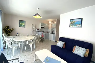 Image de T3 cabine, 6 pers, proche plage, parking sécurisé, animaux admis