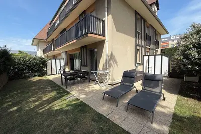 Image de 🏖️Charmant T2 avec Jardin Privé à 2 Min de la Plage – Cabourg ☀️