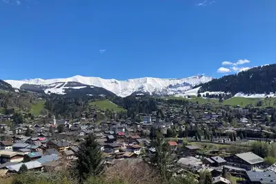 Image de Duplex de Charme au Calme vue Imprenable sur Megève et Montagnes