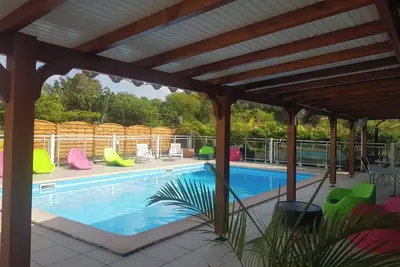 Image de Homerez - Maison charmante à Le Moule avec piscine partagée