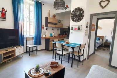 Image de Homerez - Appartement à Carcassonne, vue jardin