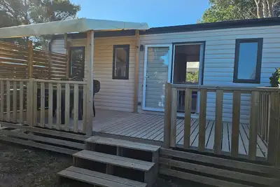 Image de Mobil Home Climatisé 6 Personnes Camping la Falaise 4